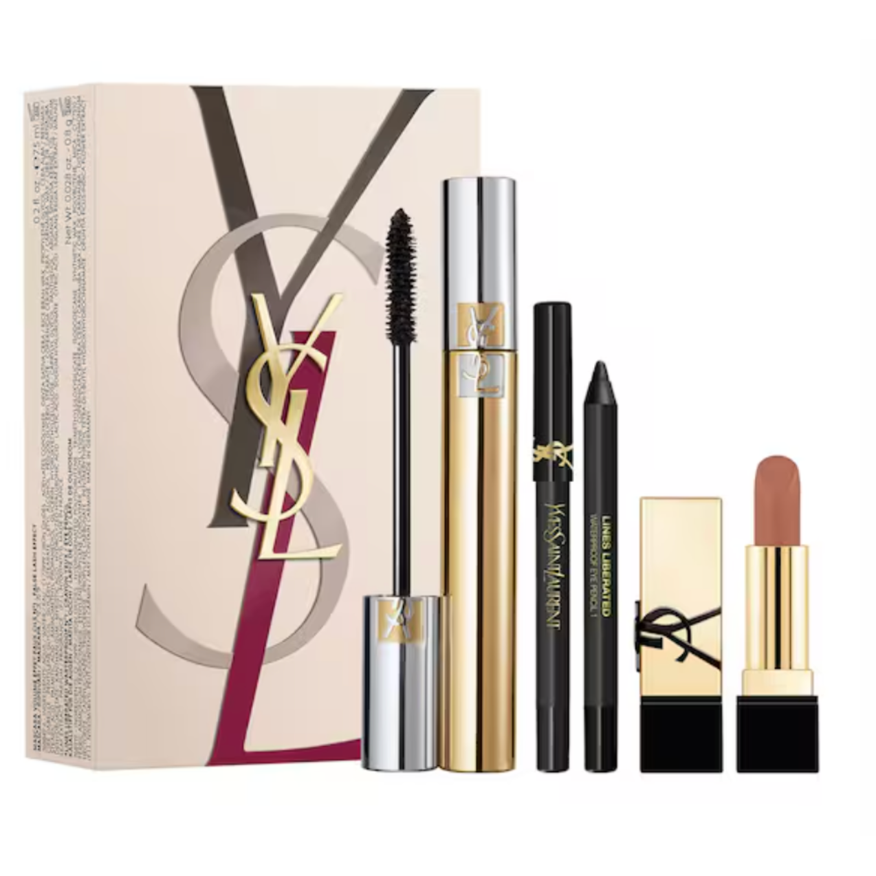 YVES SAINT LAUREN - Mascara Volume Effet Faux Cils - Coffret Cadeau Femme